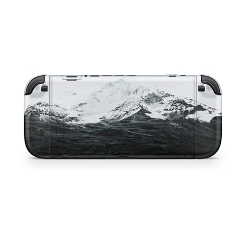 Gaming Skin Compatible with Nintendo Switch 2 Console Only - Mountain Waves - Premium 3M Vinyl Protective Wrap Decal Cover - Easy to Apply | Crafted in The USA by MightySkins - color: Mountain Waves, size: Switch 2 Console Skin Only, style: Matte Finish