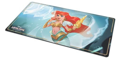 Ravensburger Disney Lorcana TCG Playmat Featuring Ariel - Sonic Warrior - Protects Cards - Versatile Game, Desk, or Mouse Pad - Suitable for Ages 8+