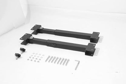 Minneer Racing Game Stand Reinforcement Bar Accessories of 30mm Square Tube, Fit for Dardoo Anman Marada,Basic Version Foldable Racing Wheel Stand Improve Stability (Two-Piece)
