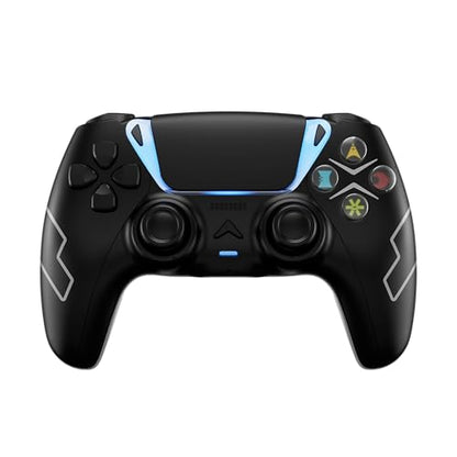 Boowen Wireless Controller for PS5, Compatible with PS5 Pro/Slim/PC, Dual Vibration, Macro/Turbo Function