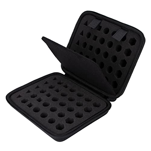 Aenllosi Hard Case for DND Dice Set 70 Polyhedron DiceSmall | EVA case construction, Custom-cut compartments, Cushioned interior, Case only