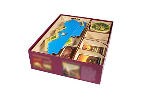 The Broken Token Game Organizer Compatible with Catan: Traders and Barbarians Expansion - style: Traders and Barbarians Expansion