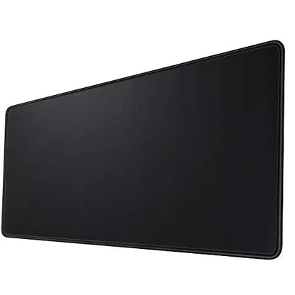Gaming Mouse Mat/Mouse Pad 23.6x11.8x0.12Inch | XXL Mouse pad | Table mat/Large Size | Improved Precision and Speed | Rubber Base for Stable Grip on Smooth Surfaces Non-Slip (60x30Black004) - color: 60x30Black004