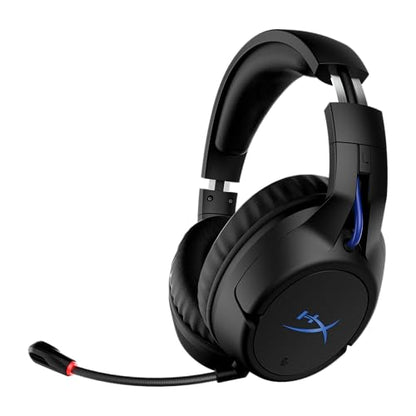HyperX Cloud Flight – Wireless Gaming Headset for PS5 and PS4, Up to 30-hour battery, Memory foam ear cushions and premium leatherette, Noise-Cancelling Microphone with LED Mic Mute - style: PlayStation