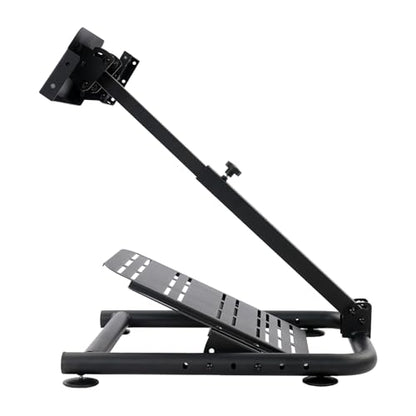 WoopJeem Sim Racing Steering Wheel Stand, Adjustable Folding Racing Simulator Stand, Heavy Duty Portable Racing Cockpit, Universal Frame for Game Hall, Arcade, Shopping Mall, Internet Cafe