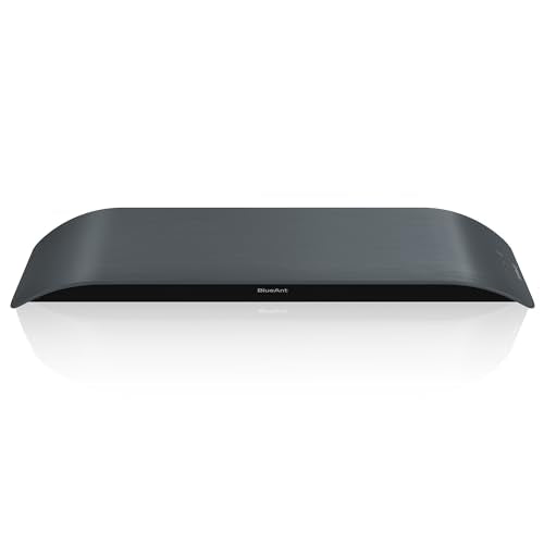 BlueAnt Soundblade Under-Monitor Soundbar, 120W 2.1 Channel Desktop Speaker with USB-C & Bluetooth 5.3 for PC, Mac, Gaming, Music and Streaming, Charcoal
