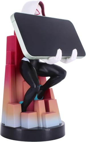 Exquisite Gaming Marvel Spider-Gwen Controller Holder & Phone Stand, Device Display Figure