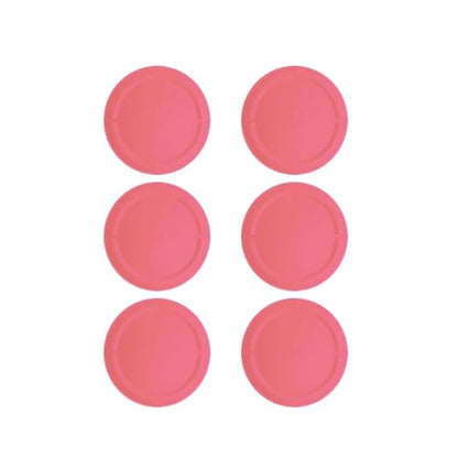Ferkurn Joystick Replacement Cap Thumb Grip for Switch OLED Joycon & Switch Lite, Joycon Grip Button Stick Cover 3D Analog Cap Skin Replacement Part Repair Kit Accessories, 6PCS - color: Pink