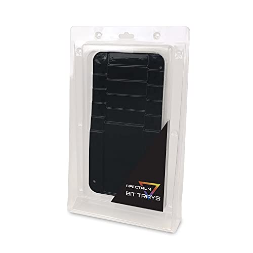 BCW Spectrum Bit Trays - Black Silicone Folding Trays for Board Game Organization - style: Black