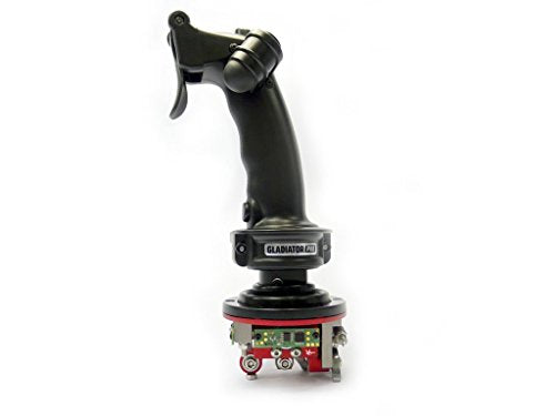 Gladiator Pro Joystick, Flight Simulator Controller Stick - PC Mac Linux