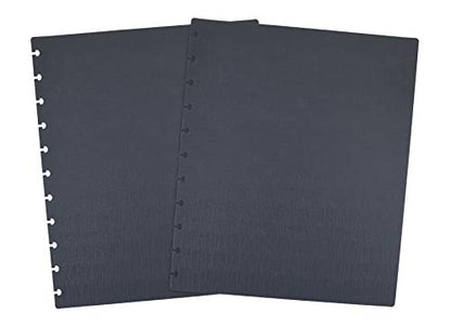 Talia Discbound Notebook - Cover and Disc Set (Arctic Ice, Canyon Clay, Green Olive, Charcoal, Chili Oil, Letter Set) - color: Arctic Ice, Canyon Clay, Green Olive, Charcoal, Chili Oil, size: Letter Set