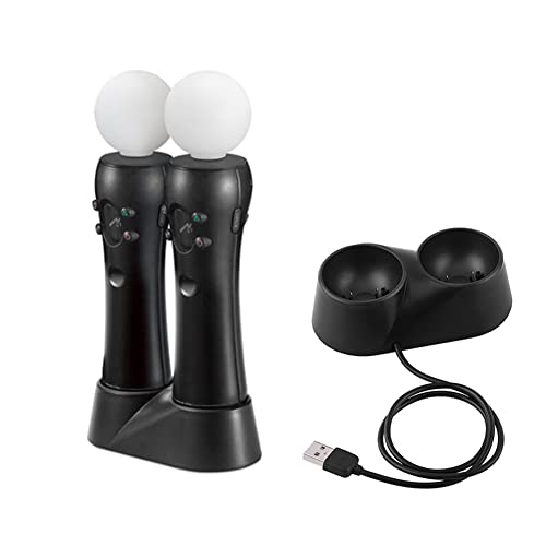 Controller Charger Station for VR, Dual Charger Dock Charging Station Stand, for VR Remote Controllers
