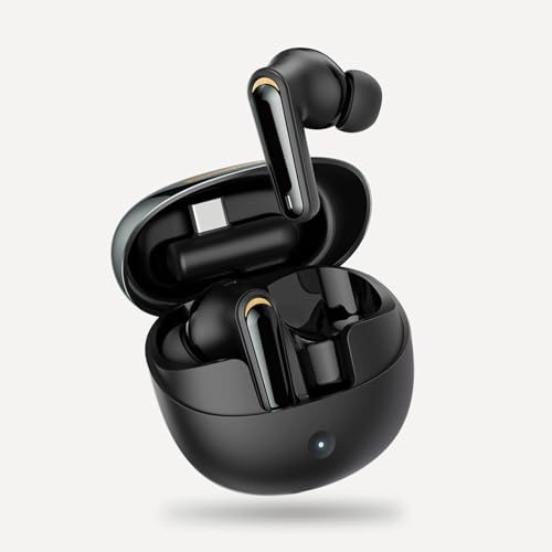 Wireless Gaming Earbuds with ENC Mic, 2.4G Wireless/Bluetooth 5.4 Dual Mode Headphone, Low Latency, 3D Sound, for Phone, Laptop, Steam Deck, VR, PC (Black) - color: Black