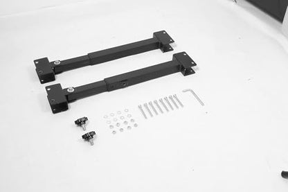 Minneer Racing Game Stand Reinforcement Bar Accessories of 30mm Square Tube, Fit for Dardoo Anman Marada,Basic Version Foldable Racing Wheel Stand Improve Stability (Two-Piece)