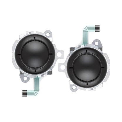 eXtremeRate Replacement 3D Joystick for Nintendo Switch 2 JoyCon, Controller Left Right Analog Stick Thumbsticks with Repair Tools for JoyCon 2, Multi-Colors Options - Clear - color: Clear