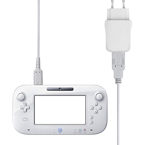 YOUSHARES Wii U Gamepad - Interchangable Power Charging Adapter, Power Supply Cord AC Adapter & Cable for Nintendo WiiU Gamepad (USB Charging Cable)