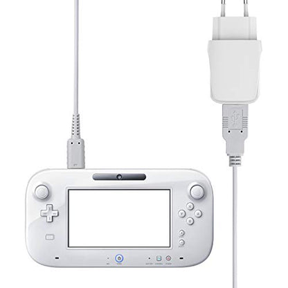 YOUSHARES Wii U Gamepad - Interchangable Power Charging Adapter, Power Supply Cord AC Adapter & Cable for Nintendo WiiU Gamepad (USB Charging Cable)