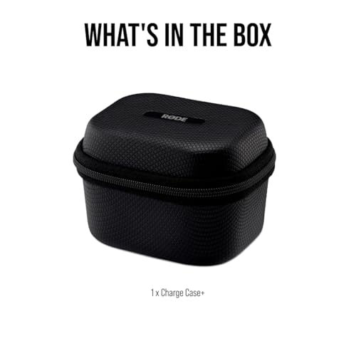 RØDE Charge Case+ | Charging Case for the Wireless GO (Gen 3) with Two Full Extra Recharges for 21 Hours Total Battery Life and Data Transfer | Charging Case for the Wireless GO (Gen 3) - color: Wireless GO Gen 3 Recharge Case