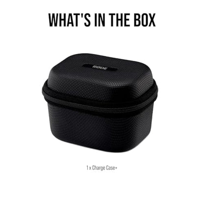 RØDE Charge Case+ | Charging Case for the Wireless GO (Gen 3) with Two Full Extra Recharges for 21 Hours Total Battery Life and Data Transfer | Charging Case for the Wireless GO (Gen 3) - color: Wireless GO Gen 3 Recharge Case
