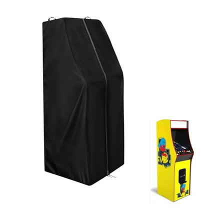 Arcade Machine Cover for Arcade1up Full Size PACMEN Deluxe Game Machine | 19x23x61,Waterproof Dustproof Heavy Duty Oxford Fabric,for Full Size Arcade1up Class Deluxe Electronic Video Game Machine - size: 19" x 23" x 61" for PAC-MAN Deluxe Arcade Machine