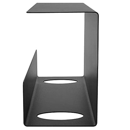 ZhiYo Under Desk Cable Management Tray 16.5 Inch, 2 Pack Sturdy Metal Cable Tray, Desk Cord Management, Under Table Cord Organizer Basket, Wire Raceway, Black - size: 33in L - Screw-In