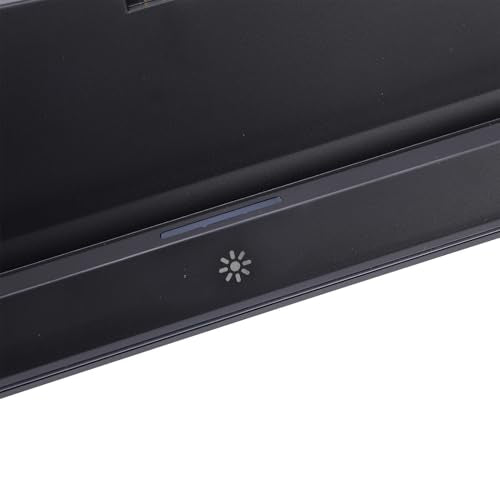 Dpofirs PS Portal Charging Stand with RGB Light | Fast 3.5H Charging Dock Station for Handheld Console, ABS, DC5V 2A Input, Black (Black)