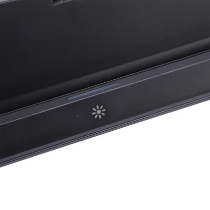Dpofirs PS Portal Charging Stand with RGB Light | Fast 3.5H Charging Dock Station for Handheld Console, ABS, DC5V 2A Input, Black (Black)