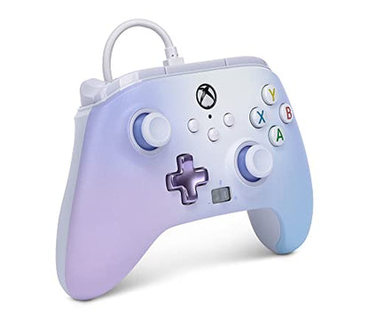 PowerA Enhanced Wired Controller for Xbox Series X|S - Pastel Dream, gamepad, wired video game controller, gaming controller, Xbox Series X|S, Officially Licensed for Xbox - color: Pastel Dream
