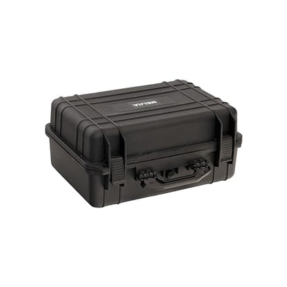 MEIJIA Portable All Weather Waterproof Camera Case with Customized Fit Foam,Fit Use of Drones,Camera,Equipments,Pistols,Elegant Black(18.3 ”x14.57”x8.66”) - size: 18.3 ”x14.57”x8.66”