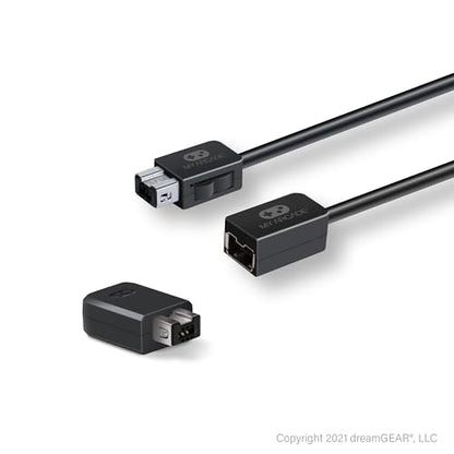 My Arcade GamePad Combo Kit - NES Wireless Controllers + 10 Foot Extension Cable for the NES Classic Edition System - style: Gamepad Combo