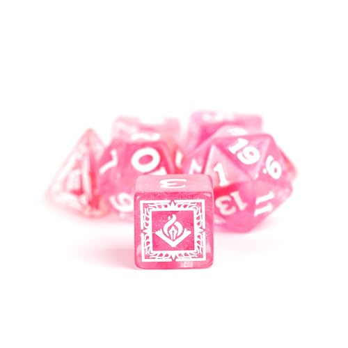 D&D Adventure Dice (Wizard Class: Fuchsia) - style: Wizard Class: Fuchsia