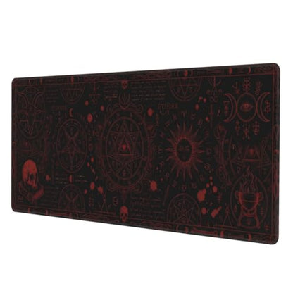 Extended Gaming Mouse Pad, Large Mouse Mat, XL Desk Pad for Keyboard and Mouse, Non-Slip Rubber Base & Stitched Edges for Gamer Office 31.5x11.8 in - color: 20