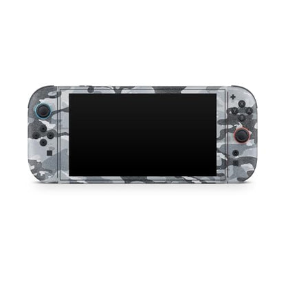 Glossy Glitter Gaming Skin Compatible with Nintendo Switch 2 Console Only - Gray Camouflage - Premium 3M Vinyl Protective Wrap Decal Cover - Easy to Apply | Crafted in The USA by MightySkins - color: Gray Camouflage, size: Switch 2 Console Skin Only, styl