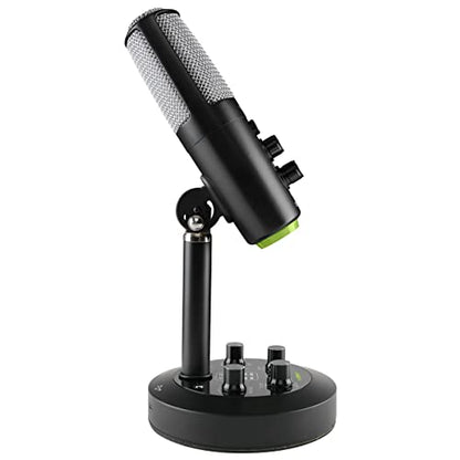 Mackie EM-Series, Premium USB Condenser Microphone with Built-in 2-Channel Mixer (EM-Chromium) - size: USB, style: Chromium - Studio