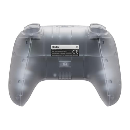 8Bitdo 64 Bluetooth Controller for Analogue 3D, Glacier | Switch/Switch 2, Windows and Android Support, Wired USB, D-Input/S-Input Modes, Hall Effect Joystick, Vibration - color: Glacier
