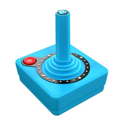 Pac-Man Atari CX40+ Wireless Joystick - Inky Edition - Blue - color: Blue, style: Inky Edition