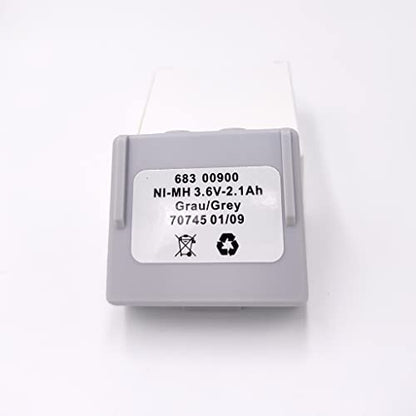 4Pcs 68300900 Rechargeable Battery 683 00900 Ni-MH 3.6V-2.1Ah Grau/Grey Battery for HETRONIC Remote Control