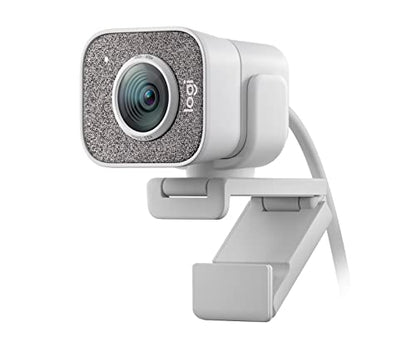 Logitech StreamCam - Webcam for Live Streaming on YouTube and Twitch, Full HD 1080p at 60fps, USB-C Connection, Facial Tracking, Autofocus, Vertical Videos, Light Grey | Full HD 1080p at 60fps, USB-C Connection, Facial Tracking, Autofocus, Vertical Videos