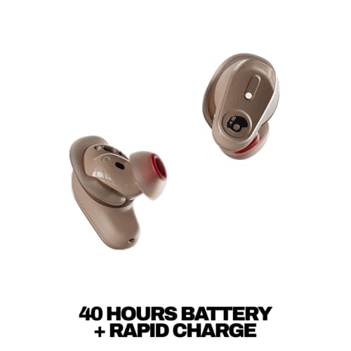 Skullcandy Method 360 ANC Wireless Earbuds with Sound by Bose - Primer | In-Ear Fit, Premium Active Noise Cancellation, 40 Hours Battery, Sweat and Water Resistant, Microphone for iPhone Android - color: Primer