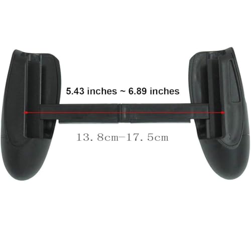 SONGVEN Universal Mobile Game Controller Handle Adjustable Game Grip Handle Holder