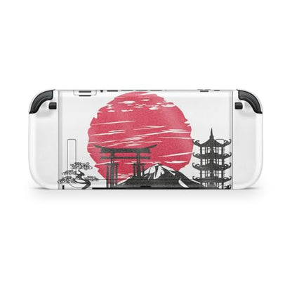 Glossy Glitter Gaming Skin Compatible with Nintendo Switch 2 Console Only - Japanese Style - Premium 3M Vinyl Protective Wrap Decal Cover - Easy to Apply | Crafted in The USA by MightySkins - color: Japanese Style, size: Switch 2 Console Skin Only, style: