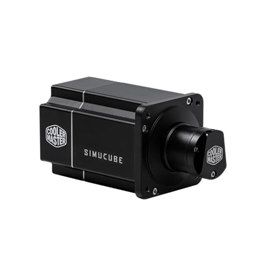 Cooler Master x Simucube 2 Pro Direct Drive Wheelbase – 25Nm High-Torque Force Feedback, Ultra-Precise Direct Drive, Pro Sim Racing Performance, Low Latency, PC Compatible