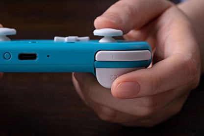 8BitDo Lite 2 Bluetooth Gamepad for Switch, Switch Lite, Android and Raspberry Pi (Turquoise) - color: Turquoise