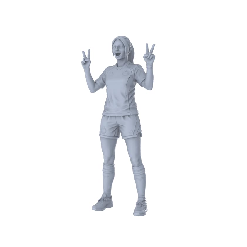 MRY-SFW LYTR87380 1/87 Female Footballers 6PACK