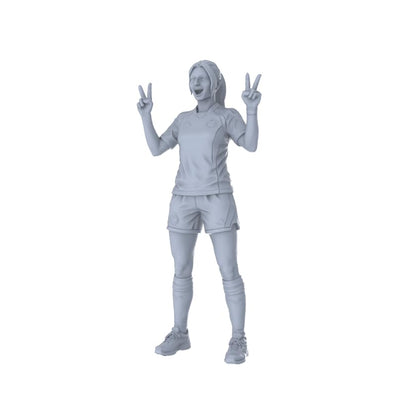 MRY-SFW LYTR87380 1/87 Female Footballers 6PACK