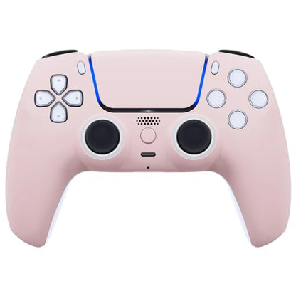Custom Controllerzz Custom Wireless Controller Compatible with PS5 - Multiple Designs Available (Baby Pink) - color: Baby Pink