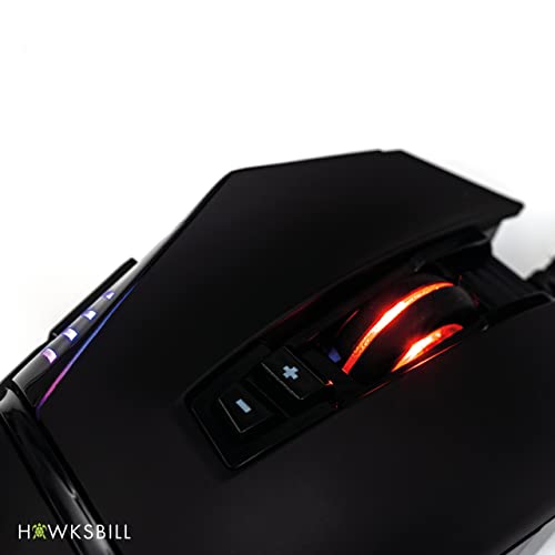 Super Slider V1 High Performance Wired Gaming Mouse, Adjustable DPI up to 19,000, RGB LED On-Board Memory, PC/MAC