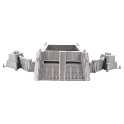 Tabletop Terrain Armored Fortification by War Scenery for Wargames and RPGs 28mm 32mm Miniatures