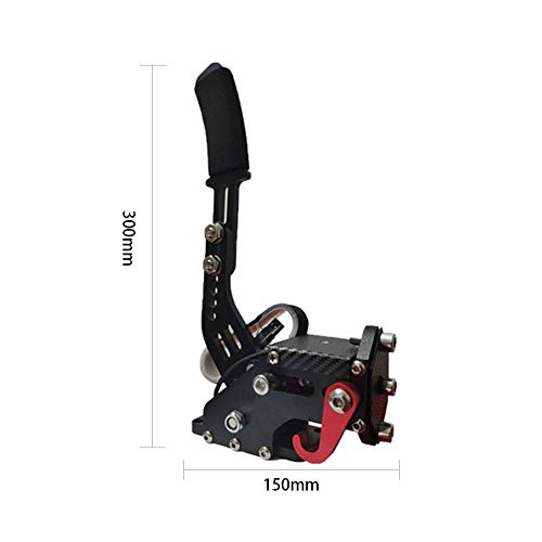 KOET USB Handbrake with Fixtures,USB Handbrake Professional Gaming Peripherals for Racing Games G25/27/29 T300 T500 FANATECOSW LFS Dirt Rally