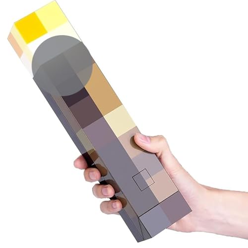 Torch Light Wall Mounted, USB Rechargeable Light-up Torch Lamp with Wall Mount & Hand Held for Boys Bedroom Decoration - Yellow Color Lamp - color: Yellow Color